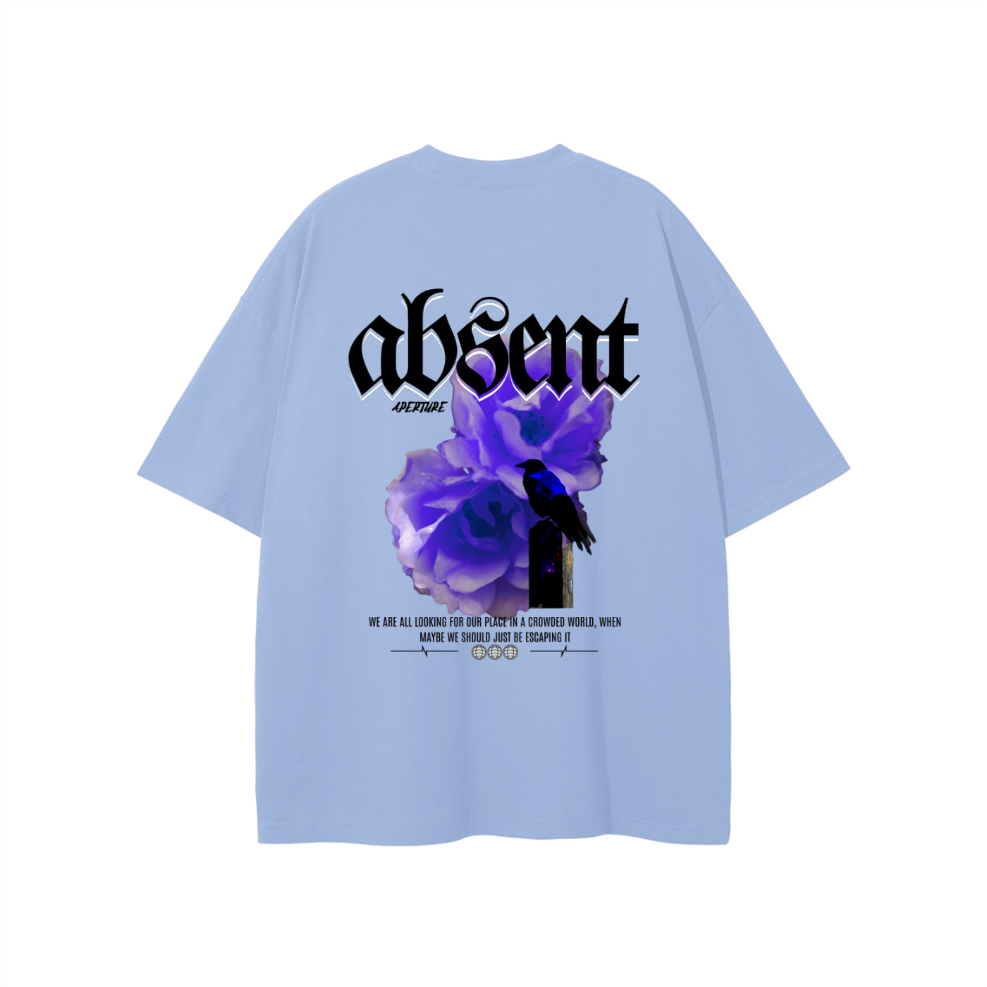 Silent Messenger Crow Tee