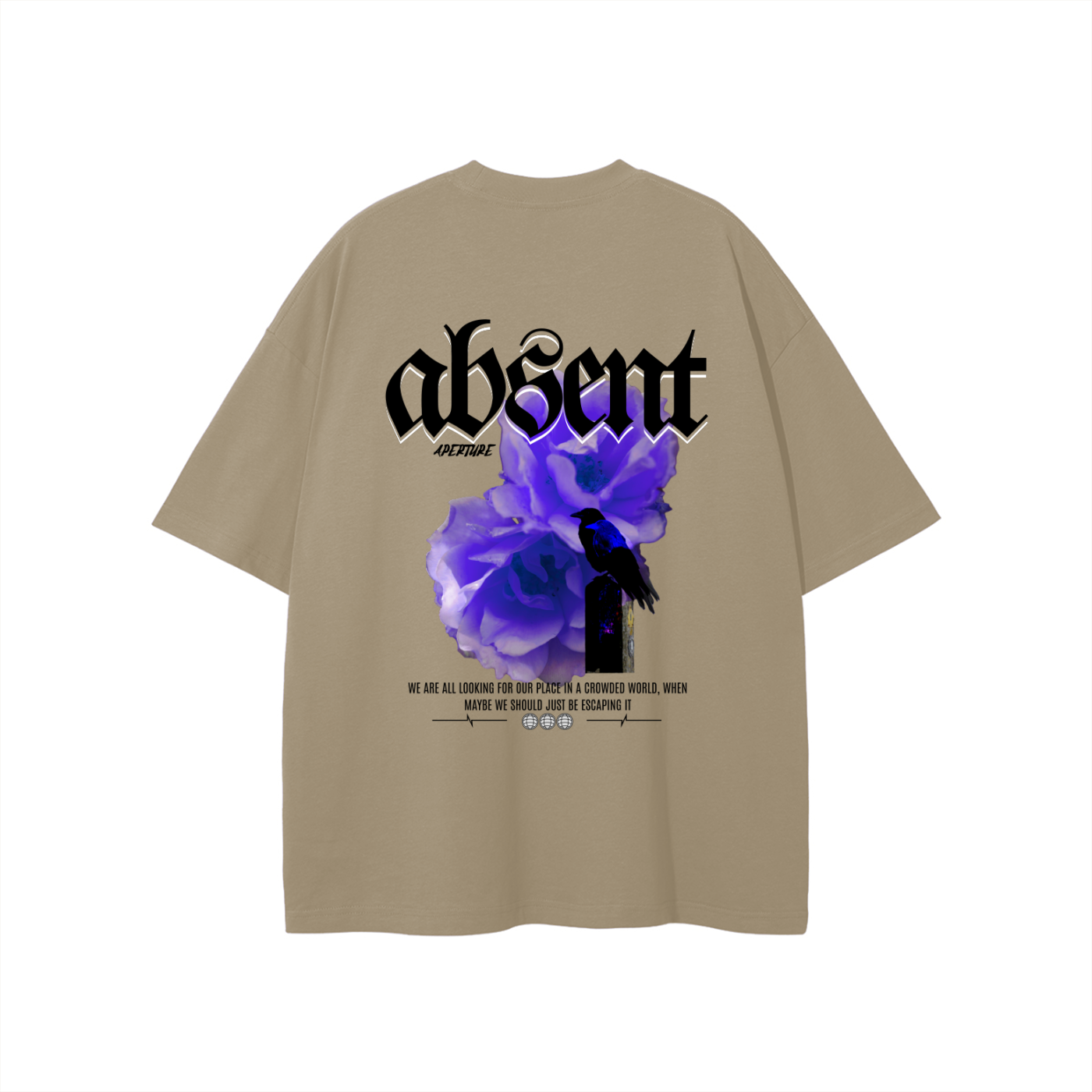 Silent Messenger Crow Tee