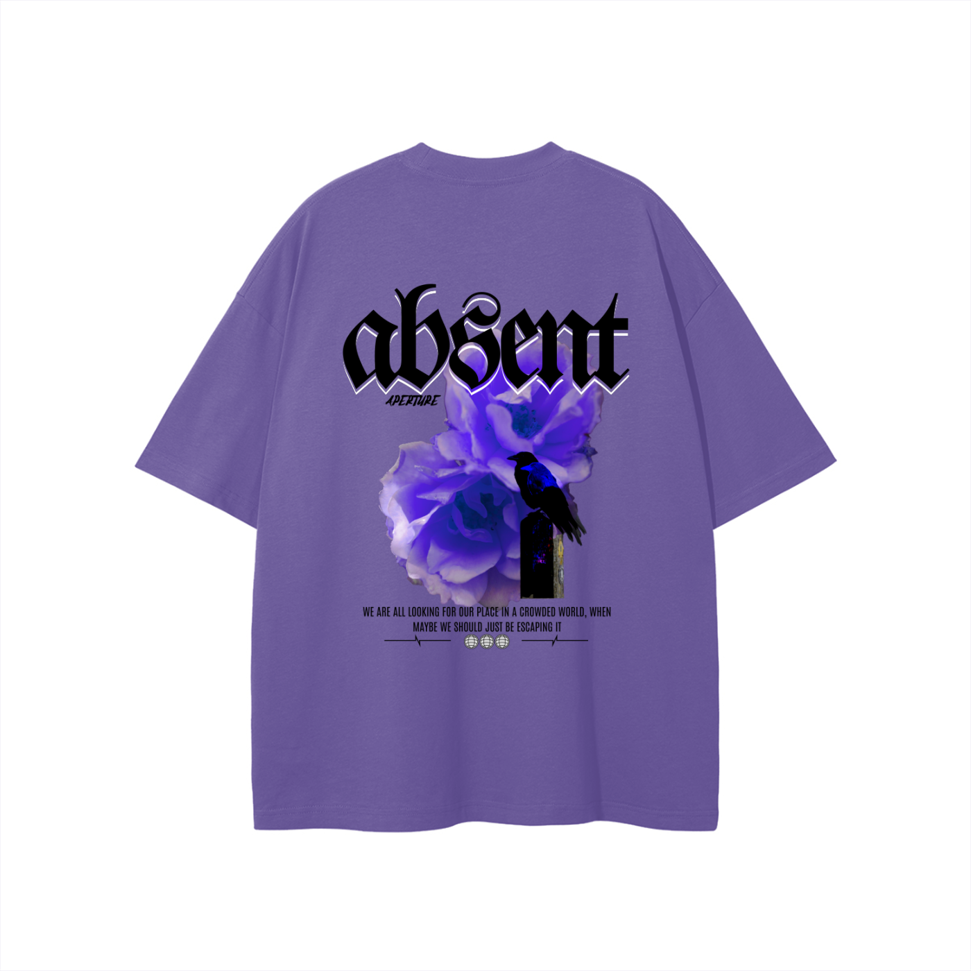 Silent Messenger Crow Tee