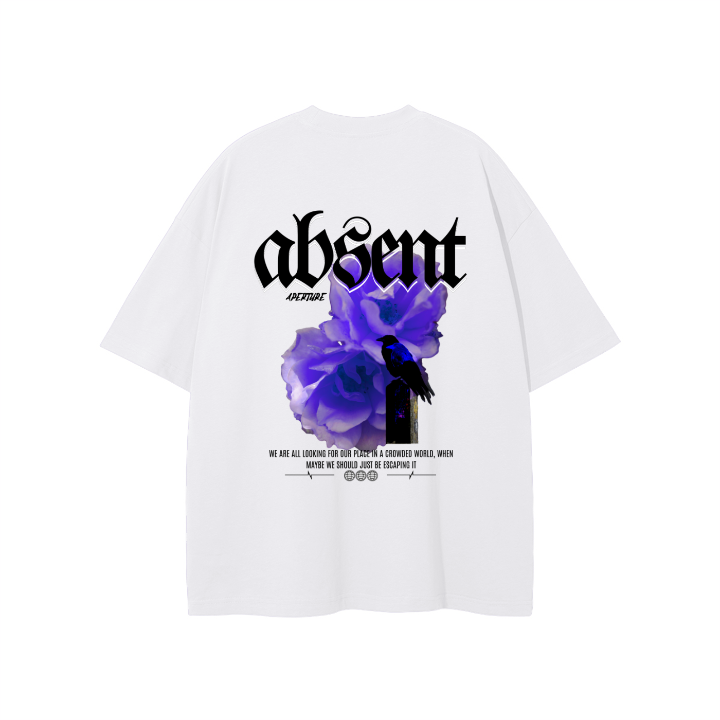 Silent Messenger Crow Tee
