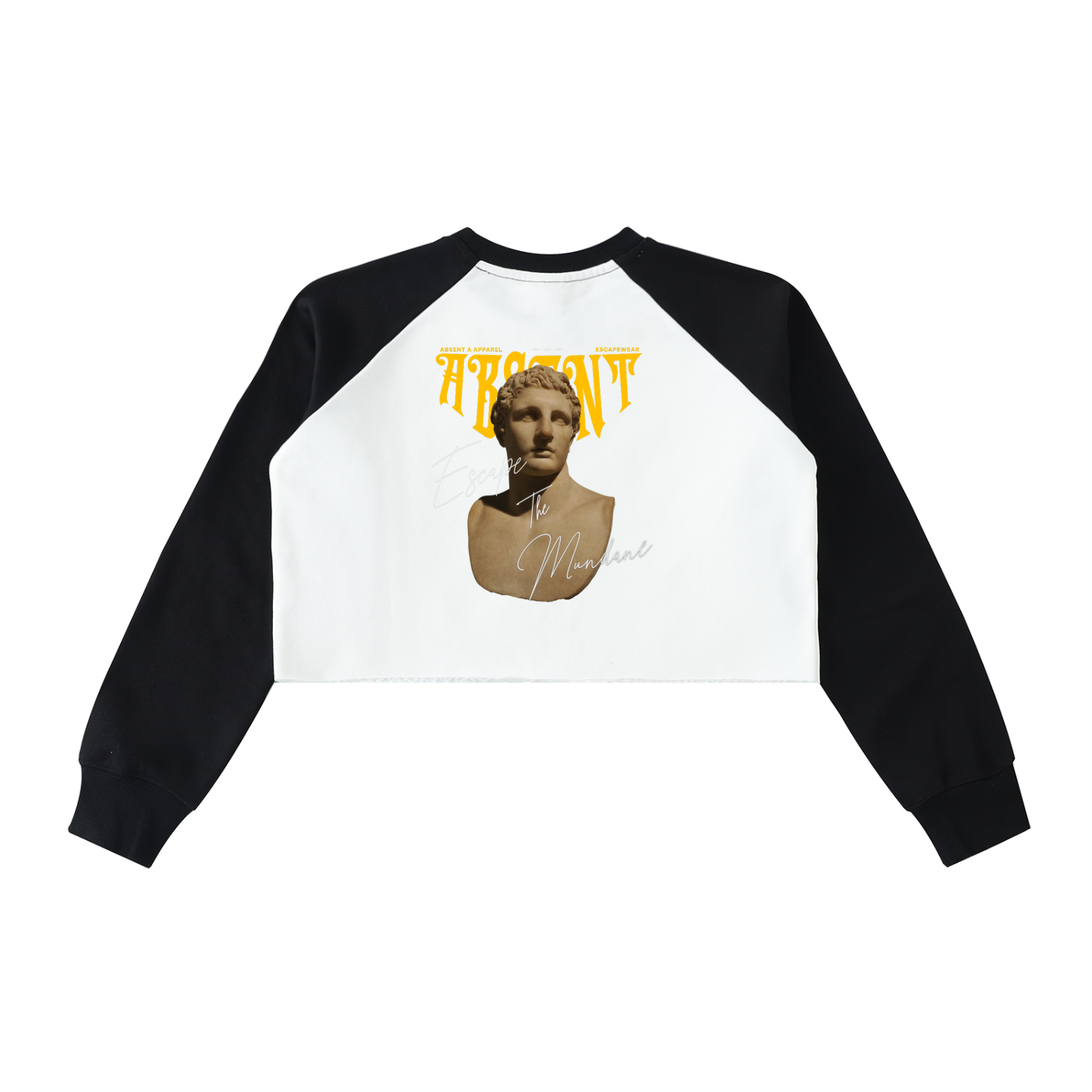 Meleager leader of the Hunt-Block Raglan Crop Sweatshirt
